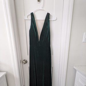 Jenny Yoo Velvet Logan Dress